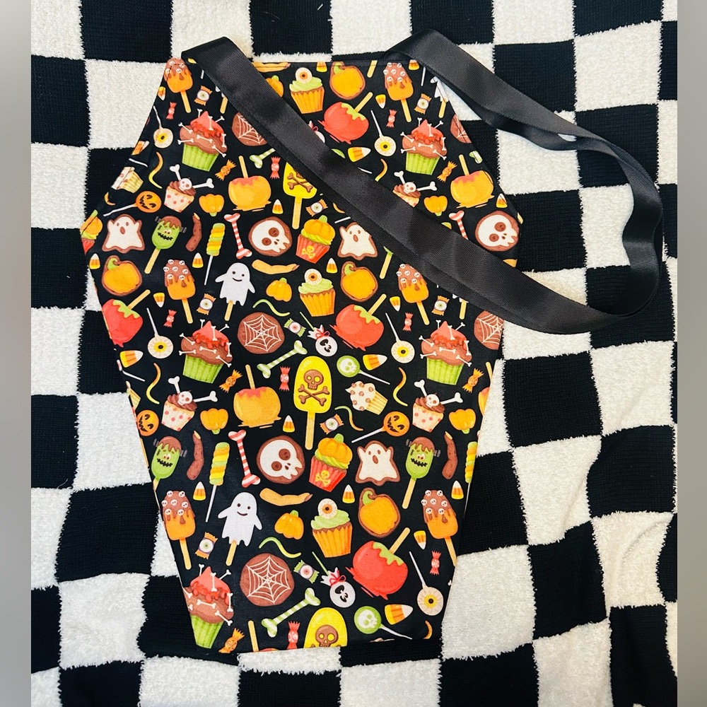 Coffin shape tote bag